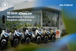 motor listrik MAKA Cavalry di Bali